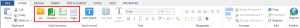 FasterCourse Start Up Template Home tab Ribbon menu