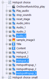 FasterCourse City Template Hotspot menu page