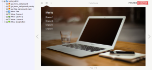 FasterCourse Start Up Template Main Menu page