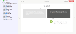 FasterCourse Start Up Template Question page