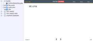 FasterCourse Countryside Template Blank page