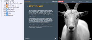 FasterCourse Countryside Template Text Image page