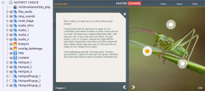 FasterCourse Countryside Template Hotspot Choice page
