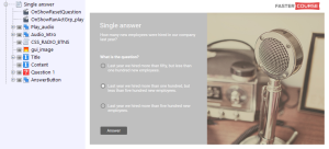 FasterCourse City Template Single Answer page