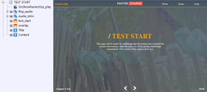 FasterCourse Countryside Template Test Start page