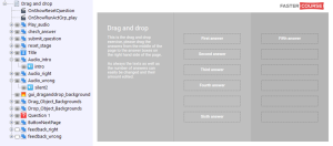 FasterCourse City Template Drag and Drop page