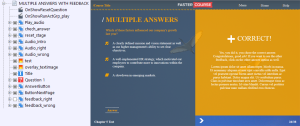 FasterCourse Countryside Template Multiple Answers page