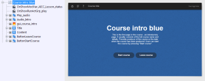 FasterCourse Oceanside Template Course intro page