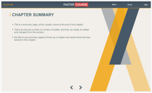 Articulate Storyline Countryside Guide Chapter Summary Preview