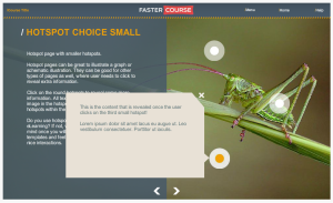 Articulate Storyline Countryside Guide Hotspot Choice Small Selected Preview
