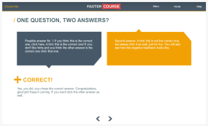 Articulate Storyline Countryside Guide 2Questions 1Answer Preview