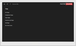 Articulate Storyline Oceanside Guide Custom Menu Preview