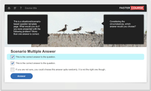 Articulate Storyline Oceanside Guide Scenario Multiple Answer Preview