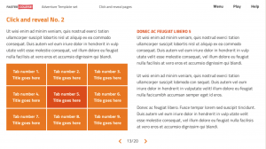 FasterCourse Adventure Orange template set