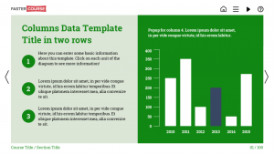 FasterCourse Data template set