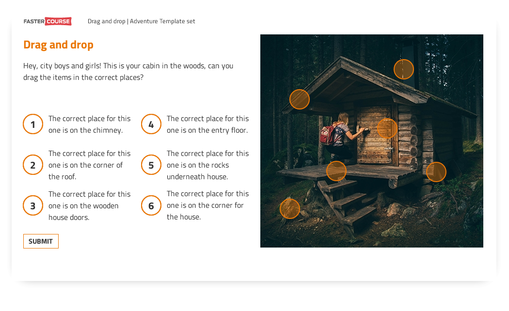 Free Storyline Drag and Drop template FasterCourse