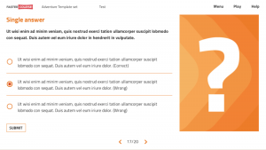 FasterCourse Adventure template set