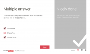 FasterCourse Minimal template set