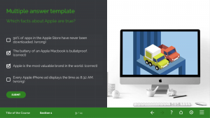 FasterCourse Dark test template set