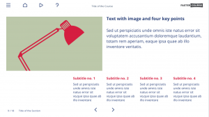FasterCourse Vector template set