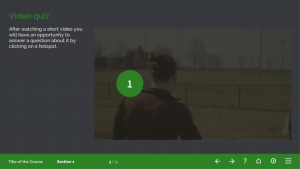 FasterCourse Dark quiz template set