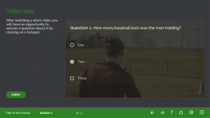 FasterCourse Dark quiz template set