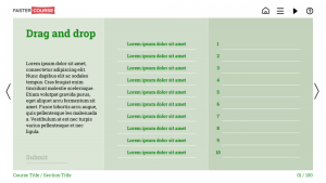FasterCourse Data template set