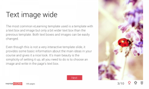 FasterCourse Minimal template set