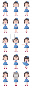 Characters_All_Poses_Family_Amelia