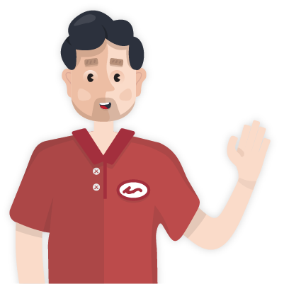 Illustrated Characters for Elearning Projects - Employee David