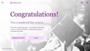 academic elearning template
