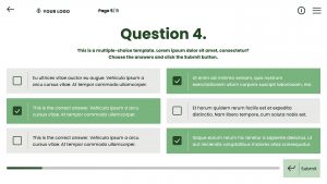 Countdown Template Multiple-choice Option 2