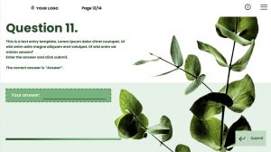 Countdown Template Text Entry Option 2