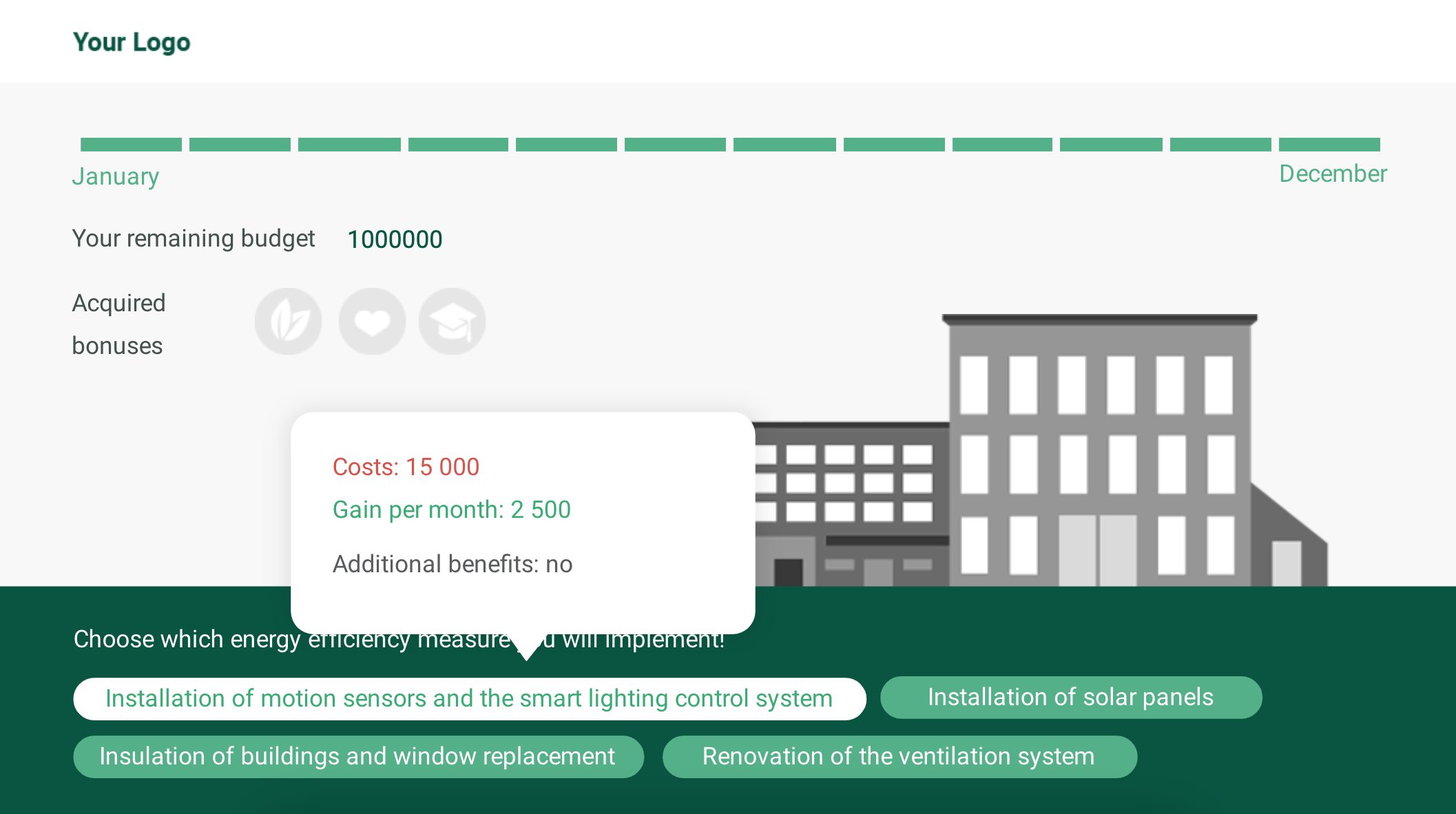 Sustainable Investment Game