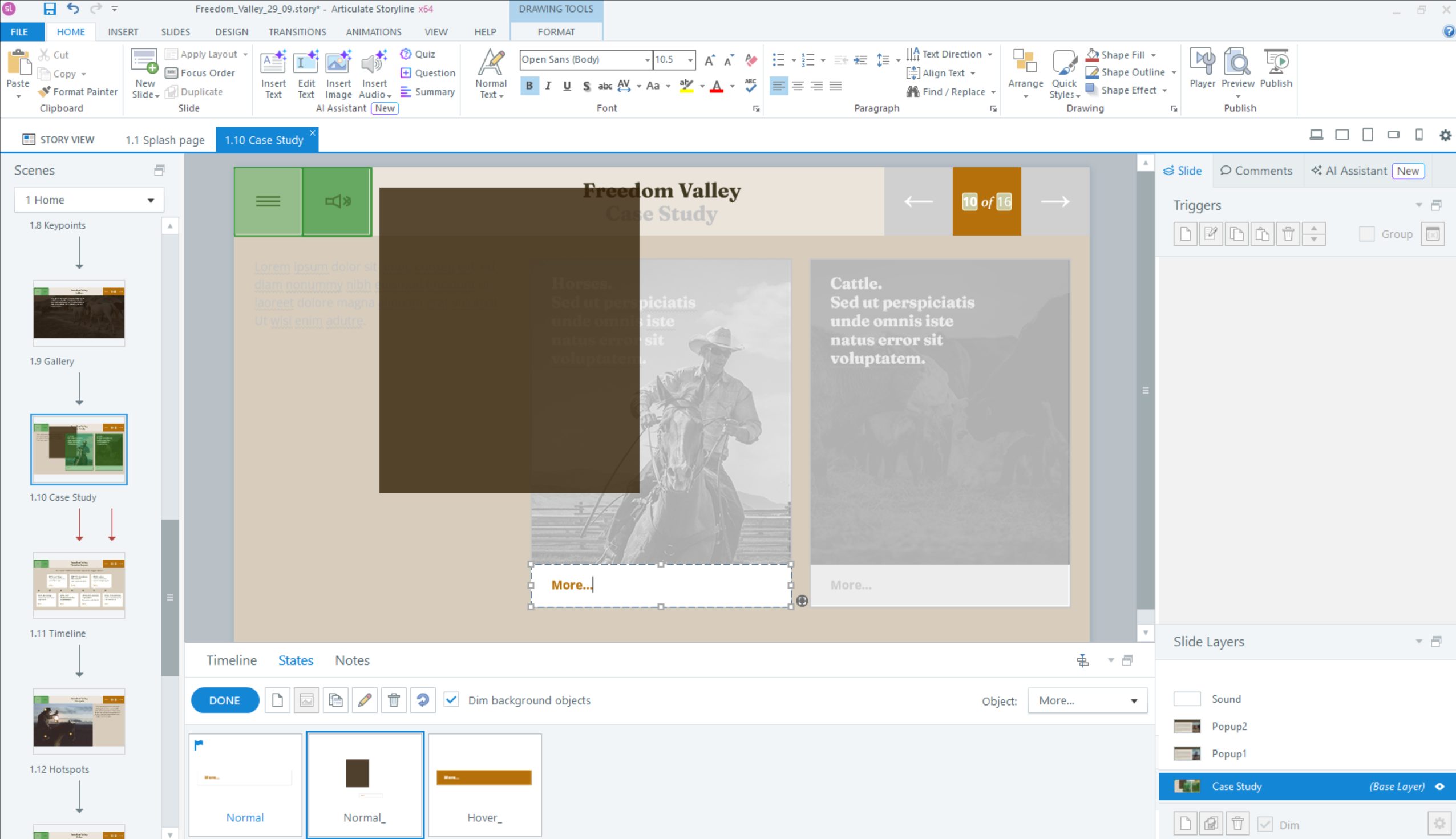 Edit States