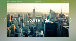 city e-learning template