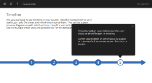 blue oceanside e-learning template