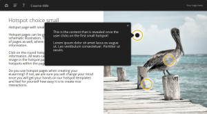 yellow oceanside e-learning template example