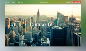 Articulate Storyline template set - City