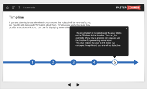 Articulate Storyline template set - Oceanside Blue