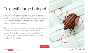 Storyline info templates