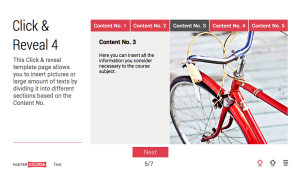 click & reveal lectora templates