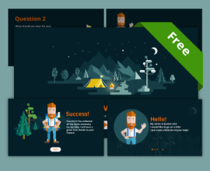 free storyline templage - Gustav's trip storyline game template