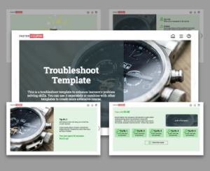 troubleshoot lectora template