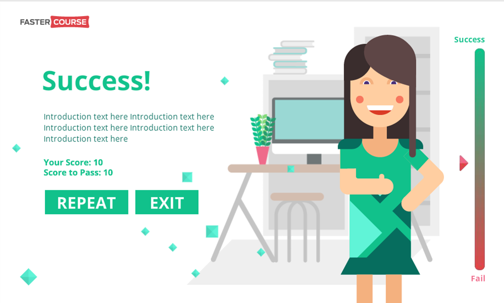 Articulate Storyline templates Branching (contains 6 templates) E