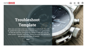 troubleshoot templates