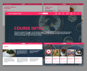 lectora template cakes