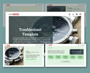 troubleshoot templates