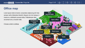 Office Map template