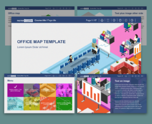 Office Map template
